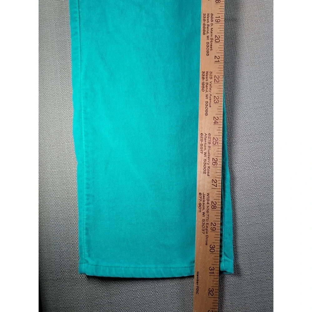 Ralph Lauren Pants Mens Size 30 Turquoise Straight Leg Brushed Cotton Casual